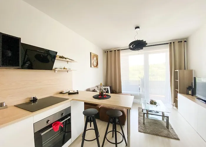 Krasny Moderny 1-izbovy Byt, Novostavba + Parking Apartmán Bratislava