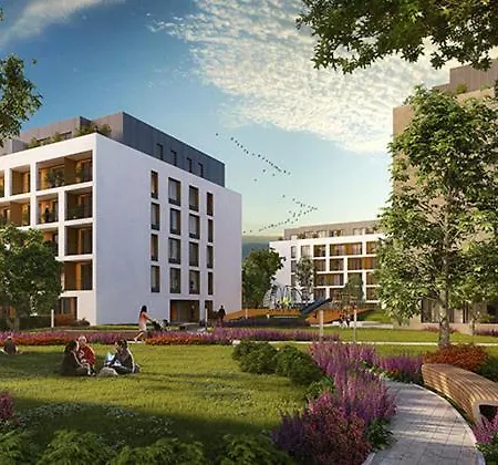 Krasny Moderny 1-izbovy Byt, Novostavba + Parking * 브라티슬라바